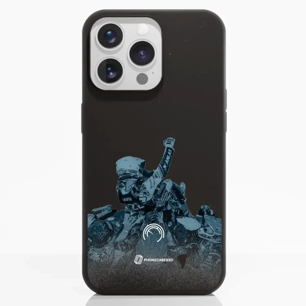 Motorsport Official Black Compostable Phone Case - Image 7