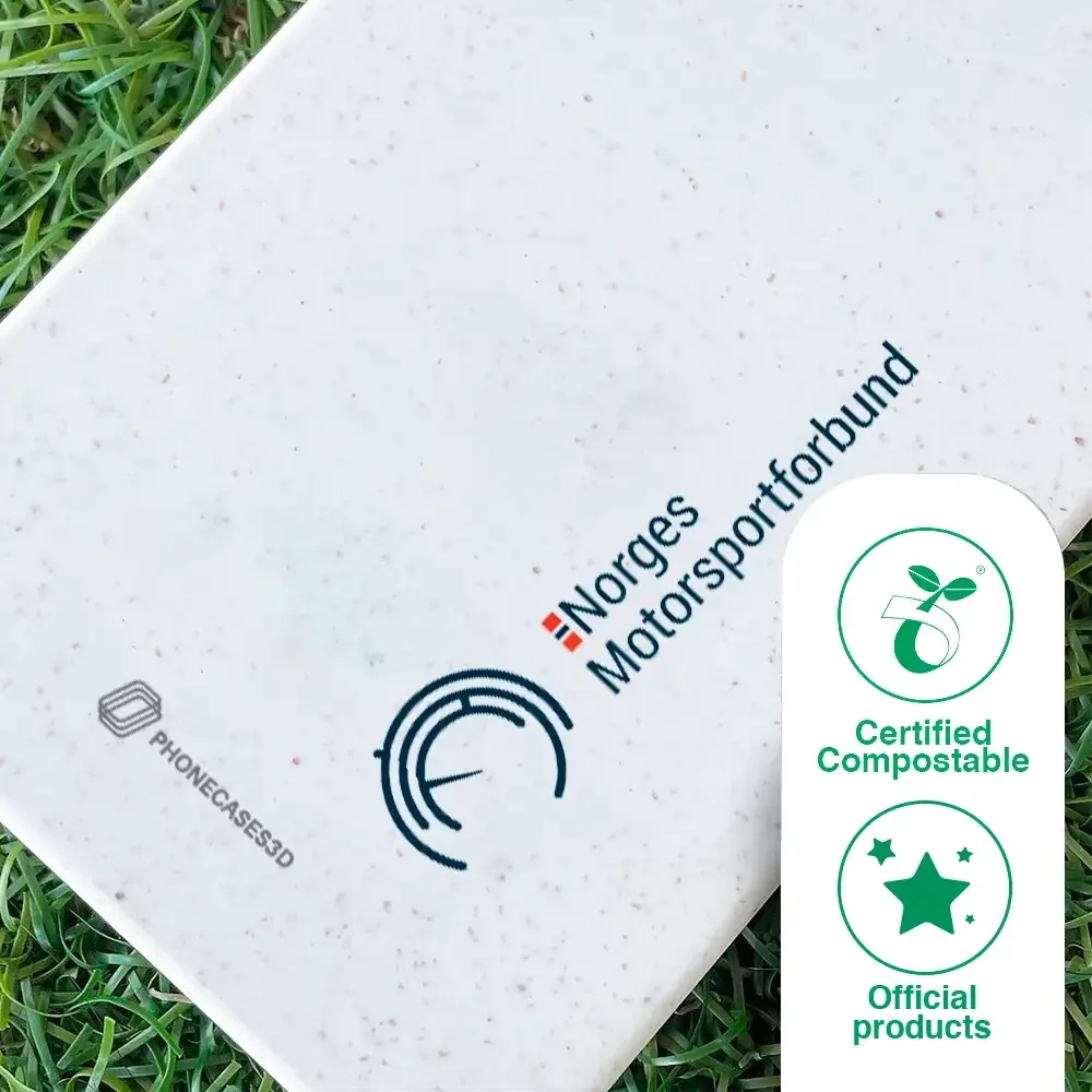 Motorsport Official white Compostable Phone Case vertical - Image 49