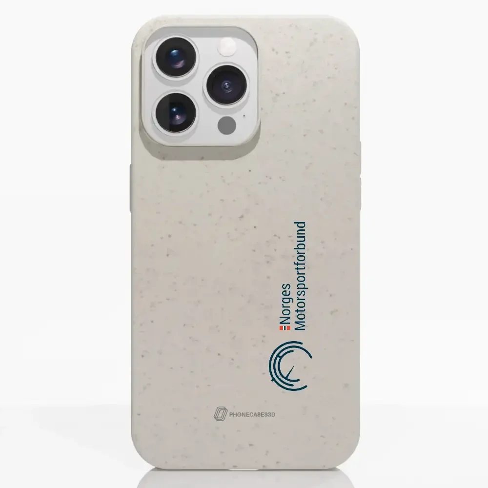Motorsport Official white Compostable Phone Case vertical - Image 8