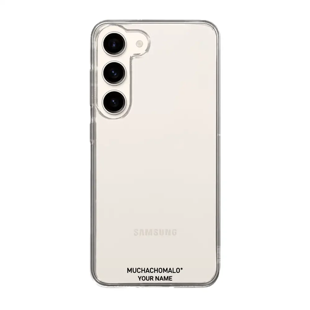 Muchacho Malo Official Clear Phone Case Design 25 + Name - Image 26