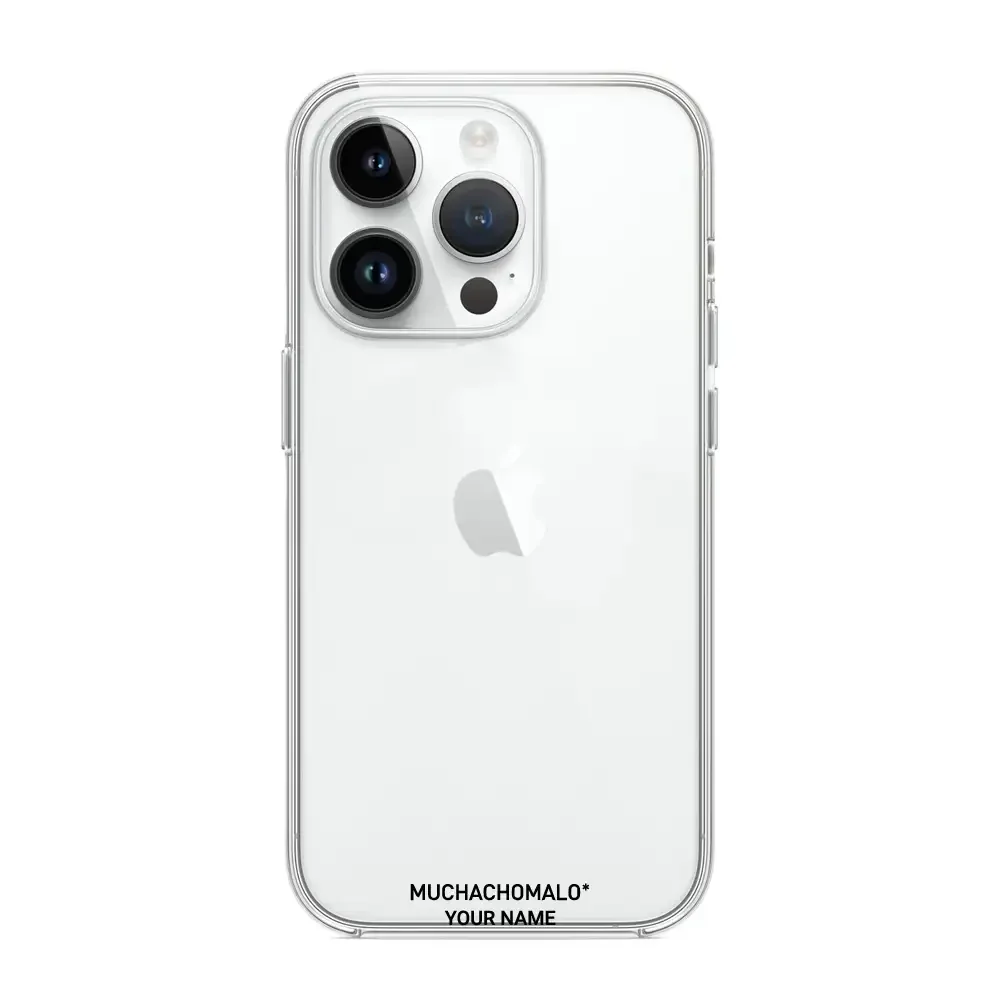 Muchacho Malo Official Clear Phone Case Design 25 + Name - Image 5