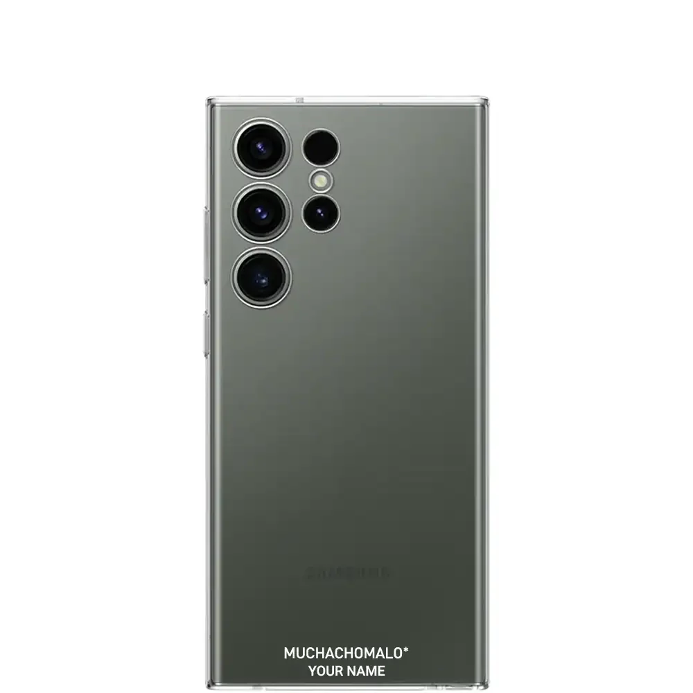 Muchacho Malo Official Clear Phone Case Design 26 + Name - Image 28