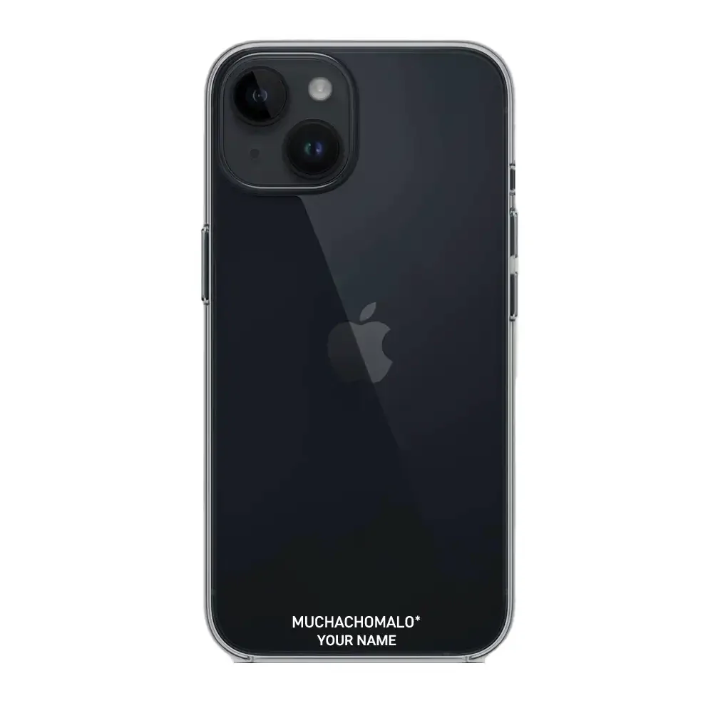 Muchacho Malo Official Clear Phone Case Design 26 + Name - Image 6