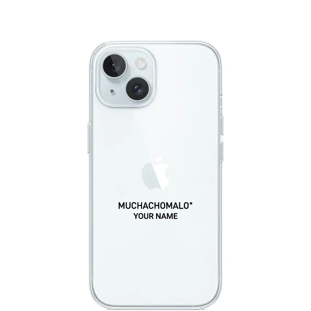Muchacho Malo Official Clear Phone Case Design 49 + Name - Image 11