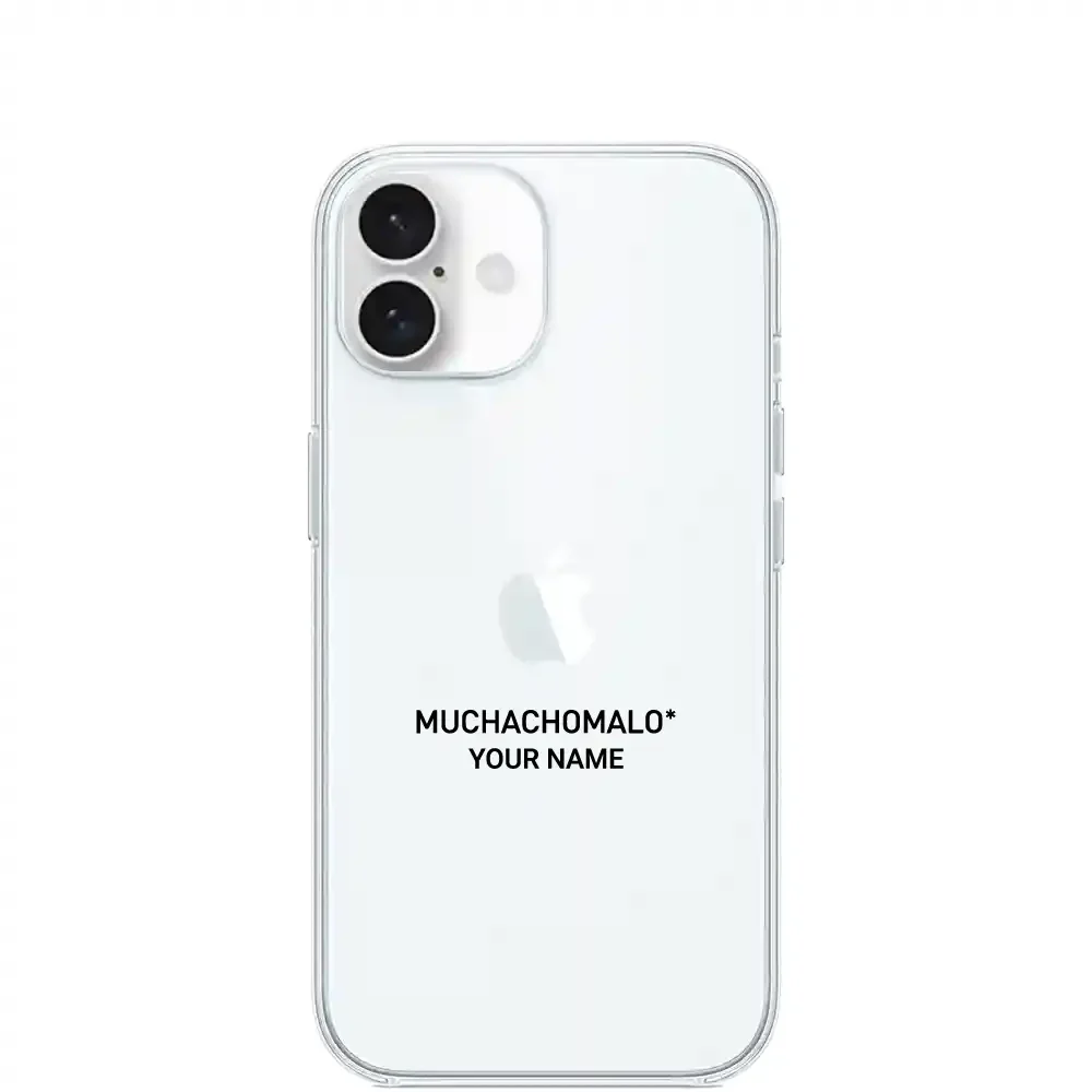 Muchacho Malo Official Clear Phone Case Design 49 + Name - Image 14