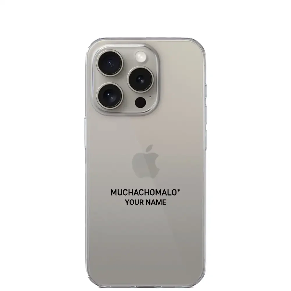 Muchacho Malo Official Clear Phone Case Design 49 + Name - Image 17
