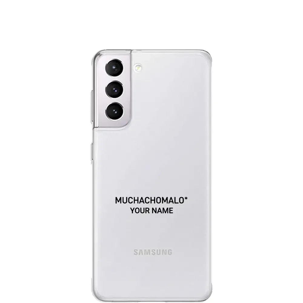 Muchacho Malo Official Clear Phone Case Design 49 + Name - Image 22