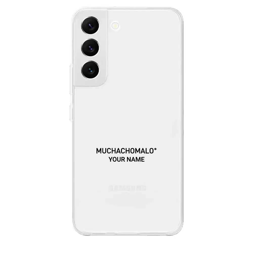 Muchacho Malo Official Clear Phone Case Design 49 + Name - Image 25