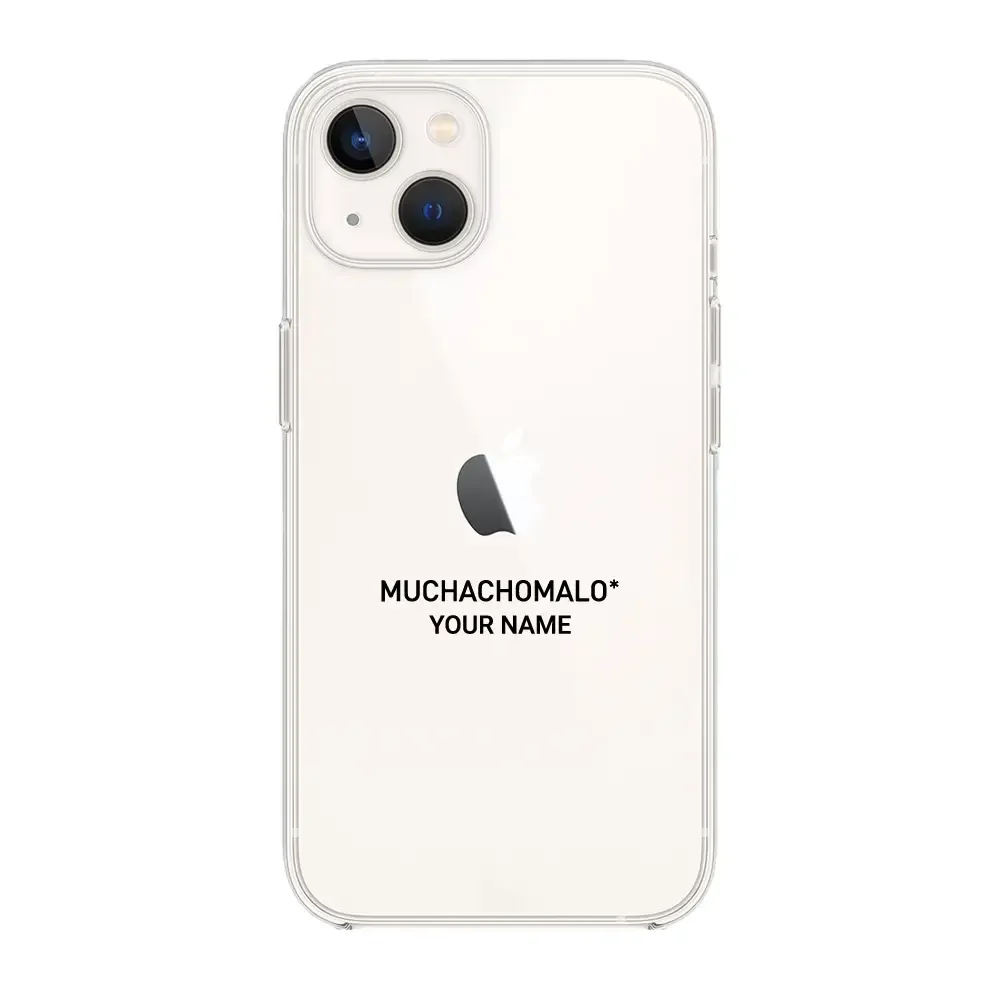 Muchacho Malo Official Clear Phone Case Design 49 + Name - Image 6