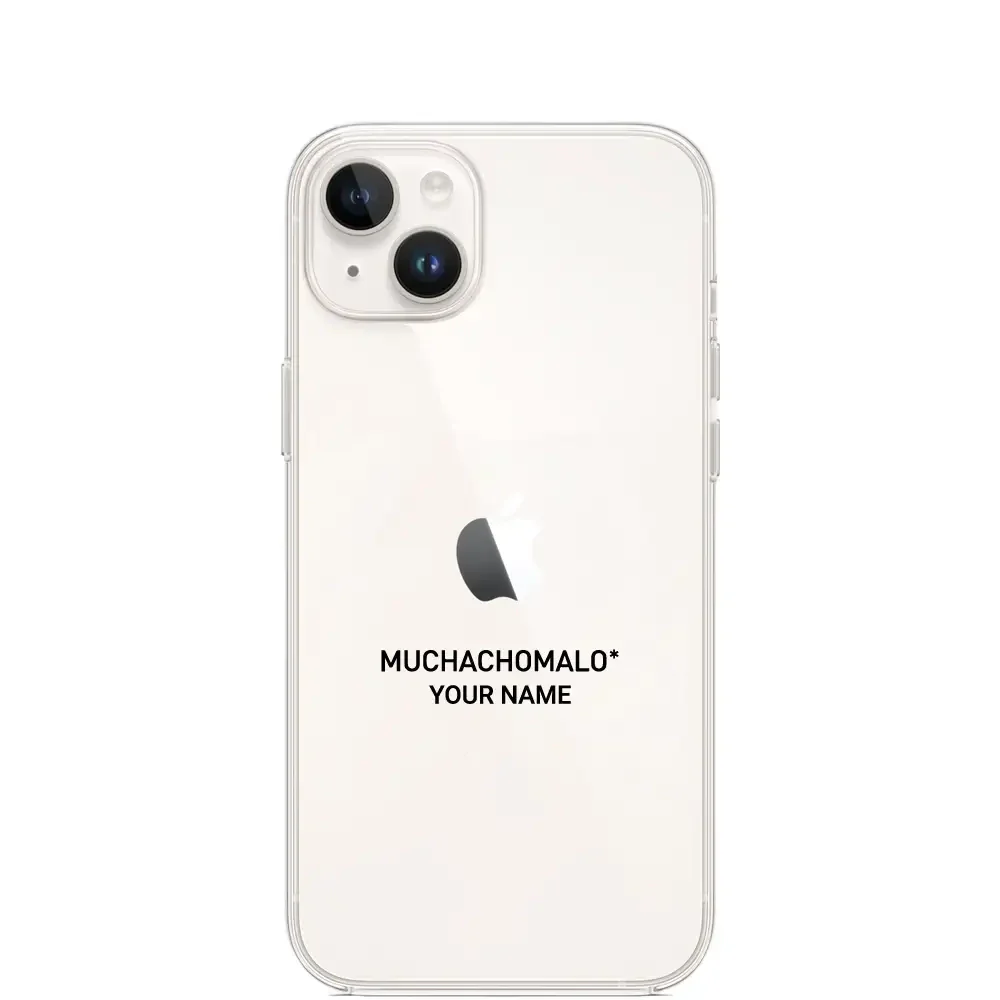 Muchacho Malo Official Clear Phone Case Design 49 + Name - Image 7