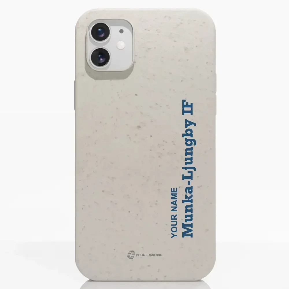 Munka-Ljungby IF Official Compostable Phone Case Design 9 + Name