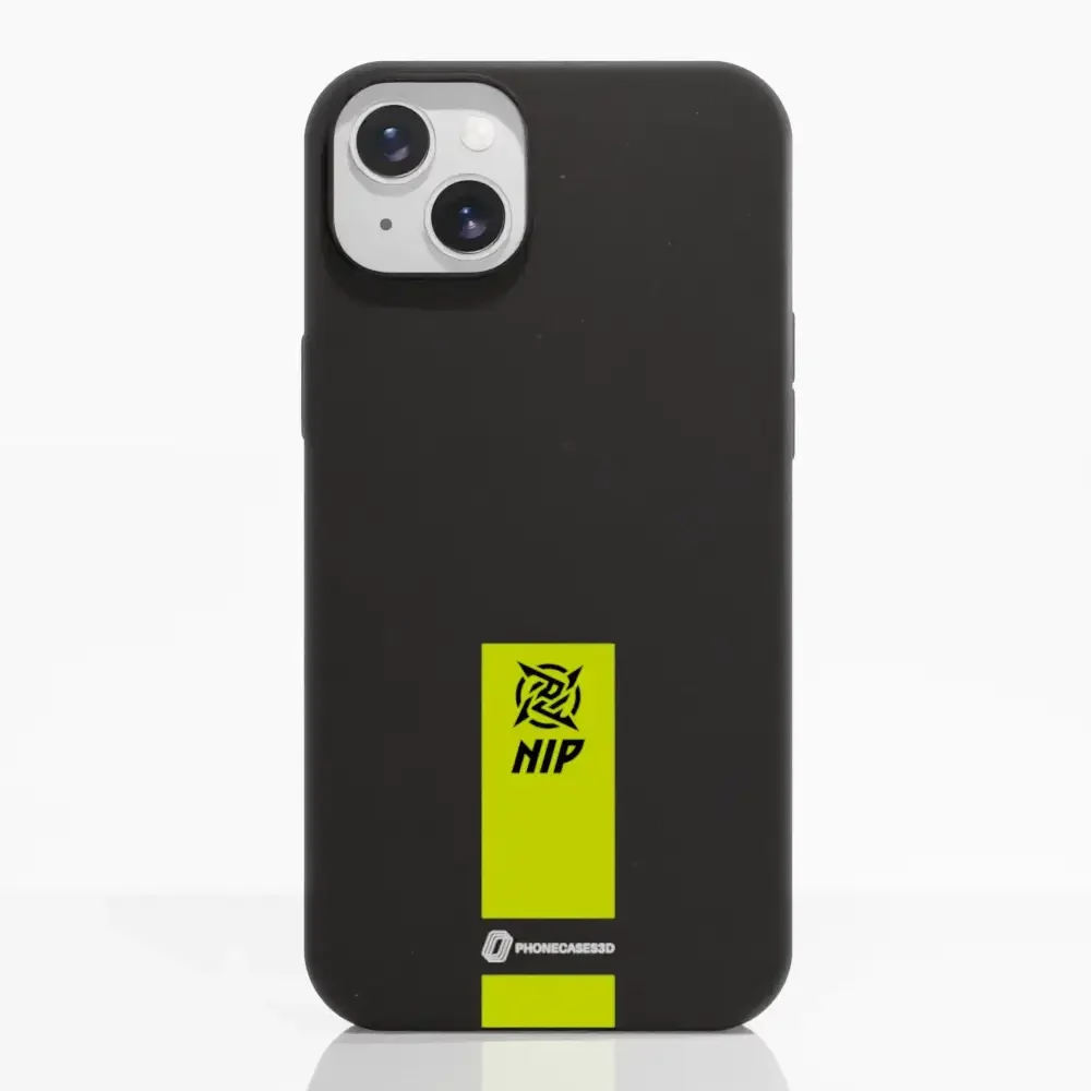 Ninjas in Pyjamas Official Compostable Phone Case Gamertag Black Yellow - Image 11