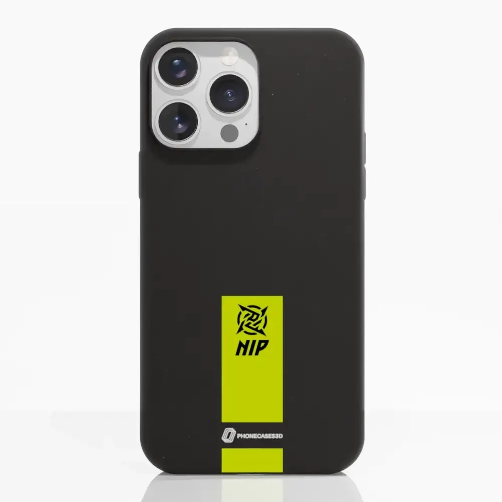 Ninjas in Pyjamas Official Compostable Phone Case Gamertag Black Yellow - Image 13
