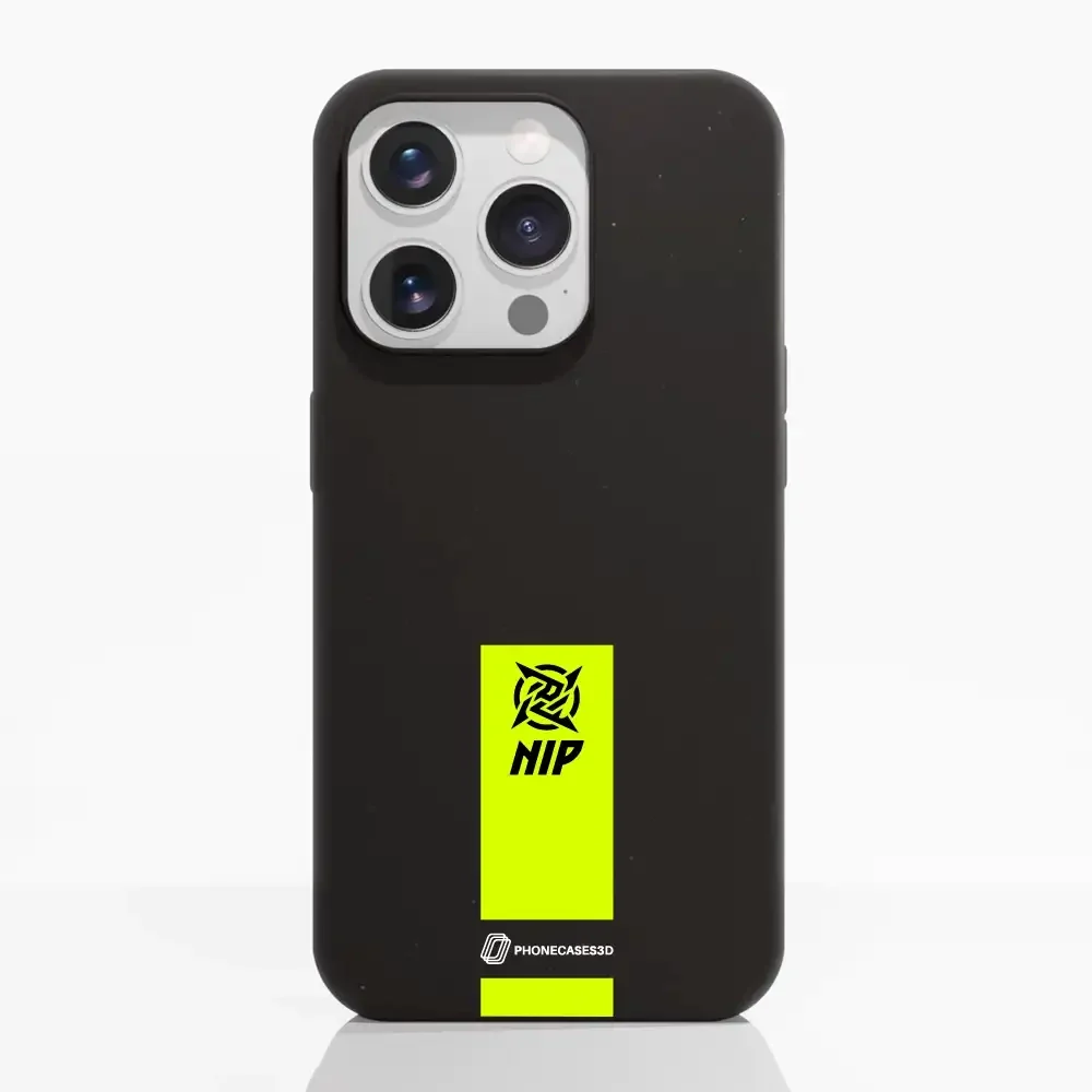 Ninjas in Pyjamas Official Compostable Phone Case Gamertag Black Yellow - Image 21