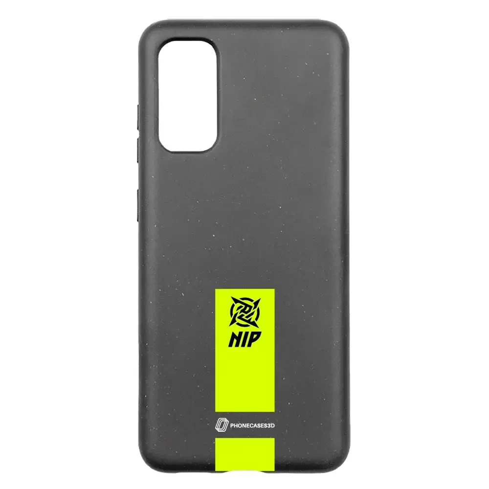 Ninjas in Pyjamas Official Compostable Phone Case Gamertag Black Yellow - Image 26