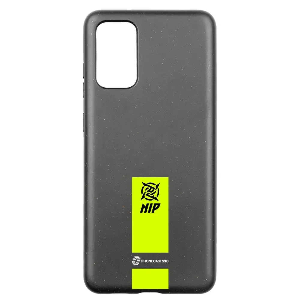 Ninjas in Pyjamas Official Compostable Phone Case Gamertag Black Yellow - Image 28