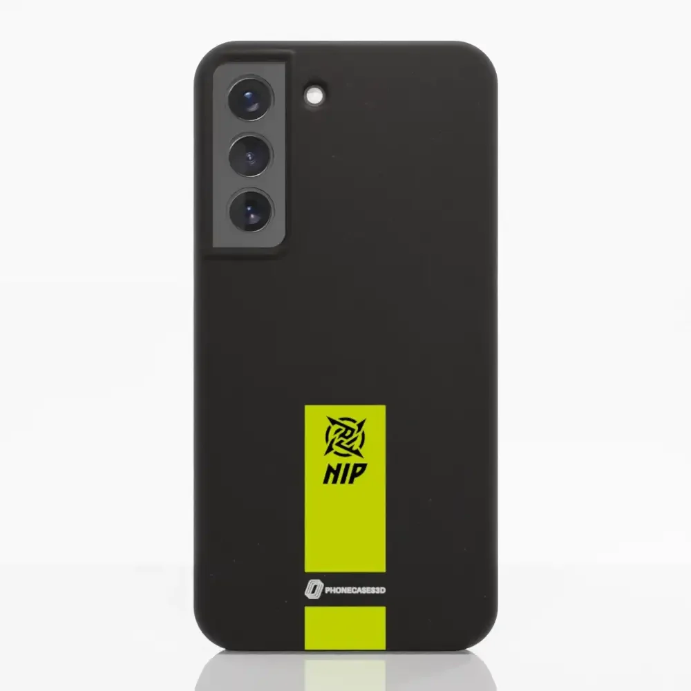 Ninjas in Pyjamas Official Compostable Phone Case Gamertag Black Yellow - Image 33