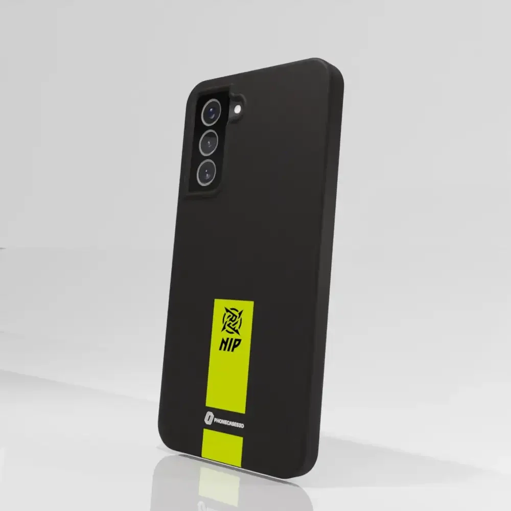 Ninjas in Pyjamas Official Compostable Phone Case Gamertag Black Yellow - Image 68