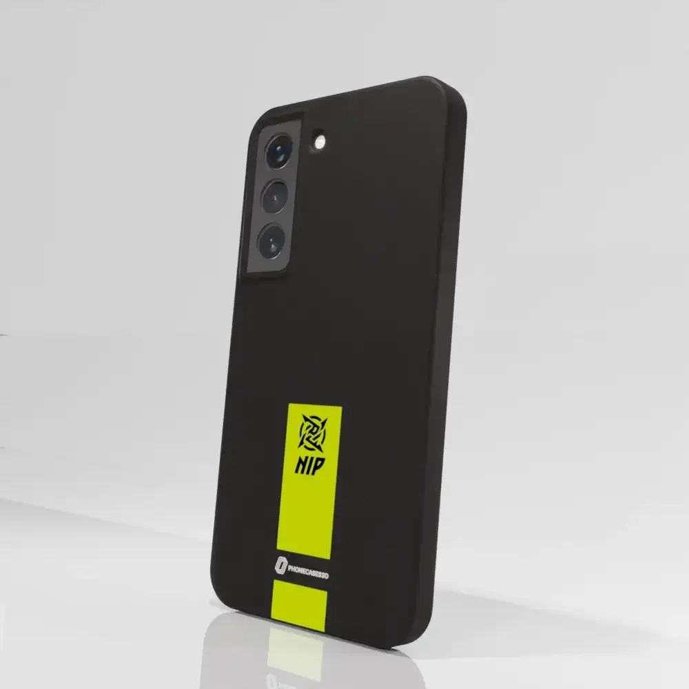 Ninjas in Pyjamas Official Compostable Phone Case Gamertag Black Yellow - Image 71