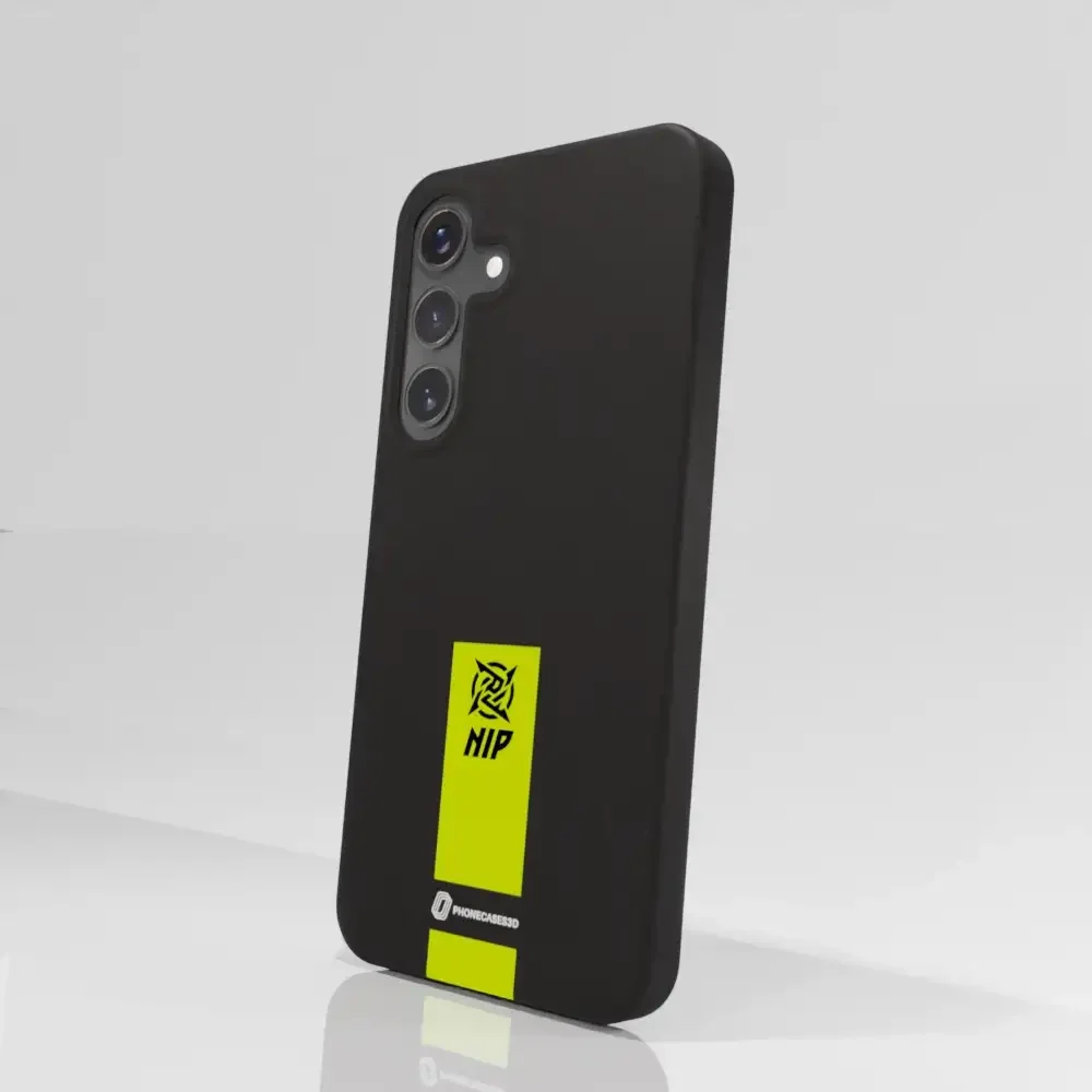 Ninjas in Pyjamas Official Compostable Phone Case Gamertag Black Yellow - Image 78