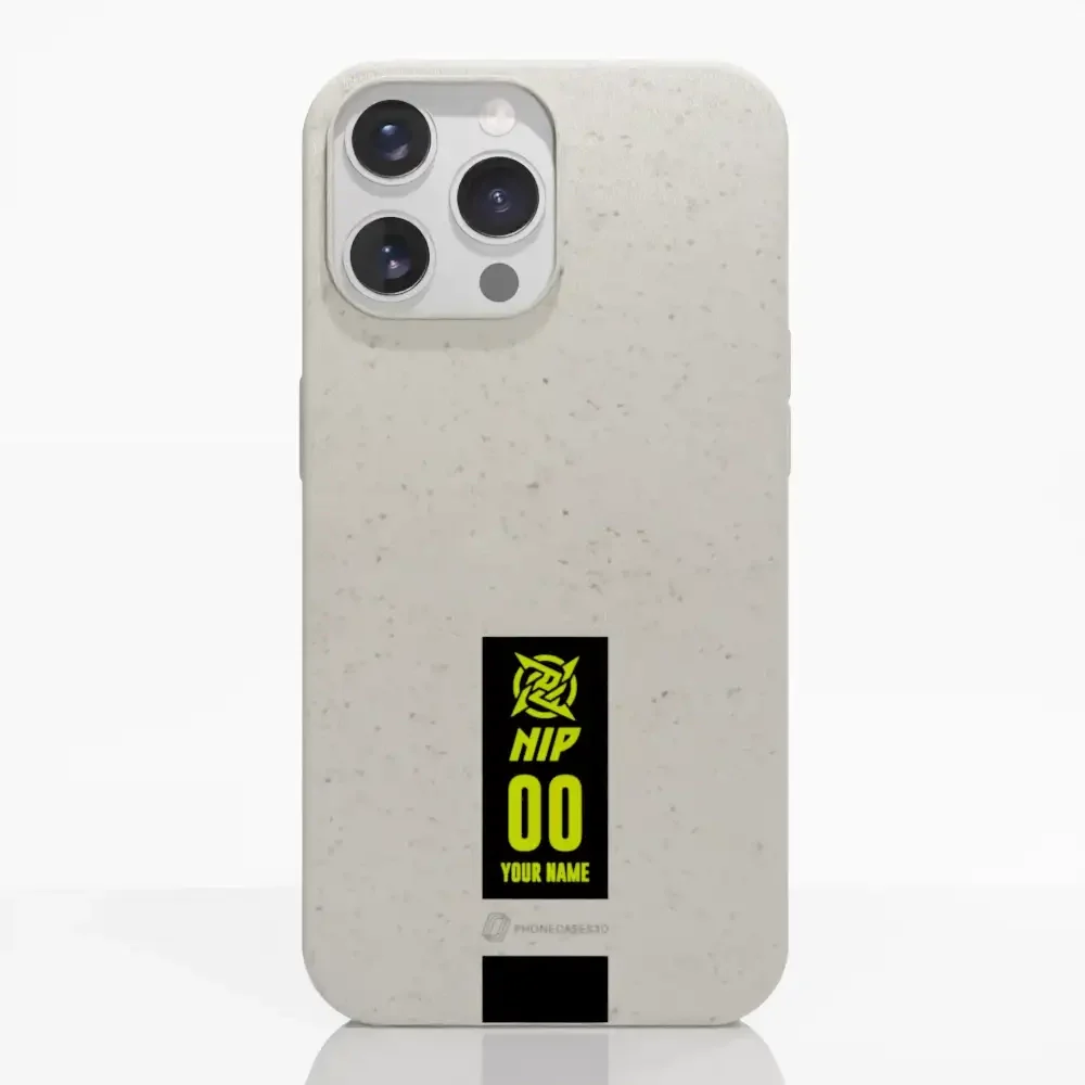 Ninjas in Pyjamas Official Compostable Phone Case Gamertag White - Image 12