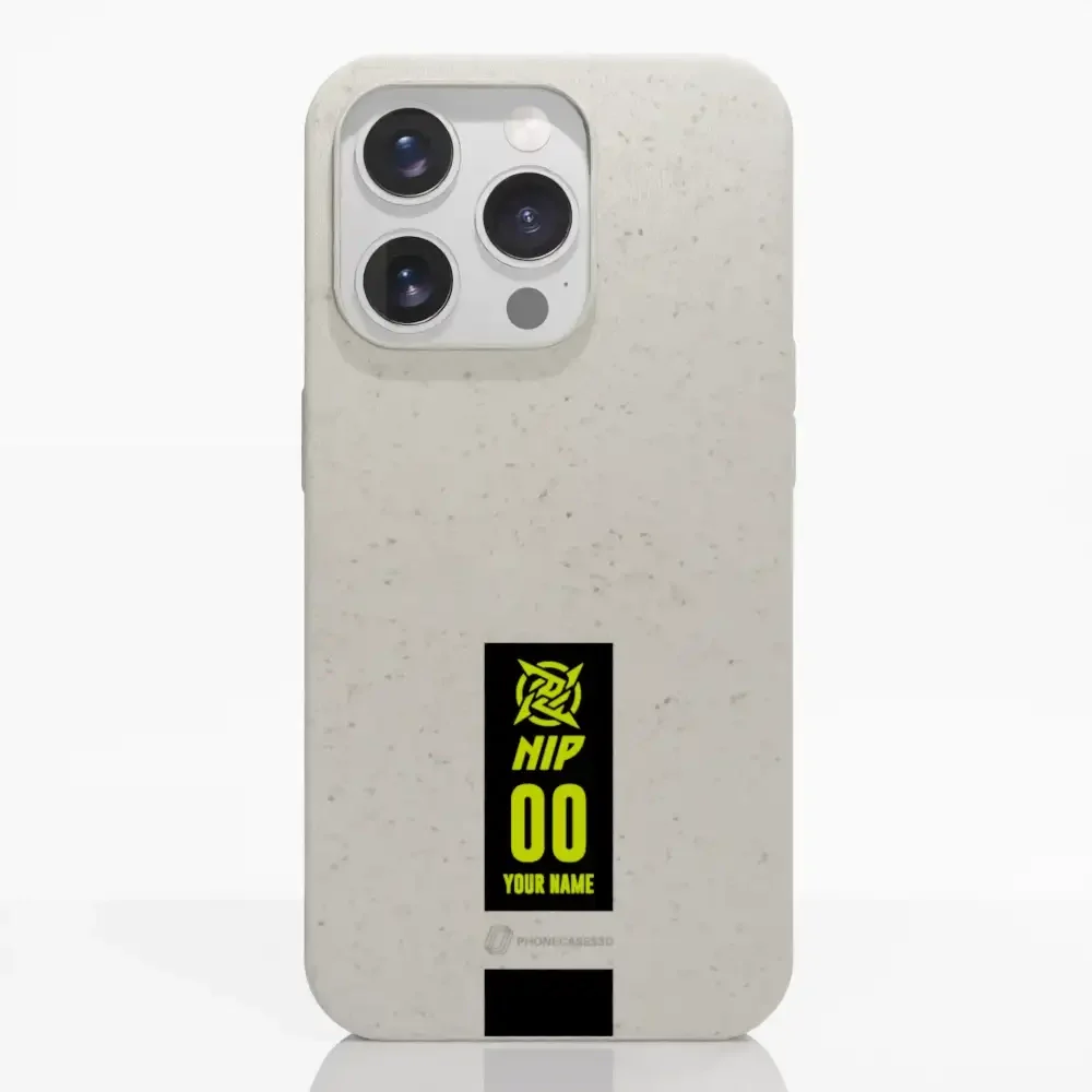 Ninjas in Pyjamas Official Compostable Phone Case Gamertag White - Image 21