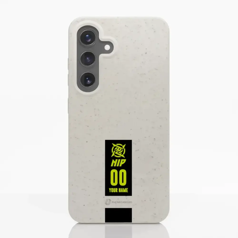 Ninjas in Pyjamas Official Compostable Phone Case Gamertag White - Image 36