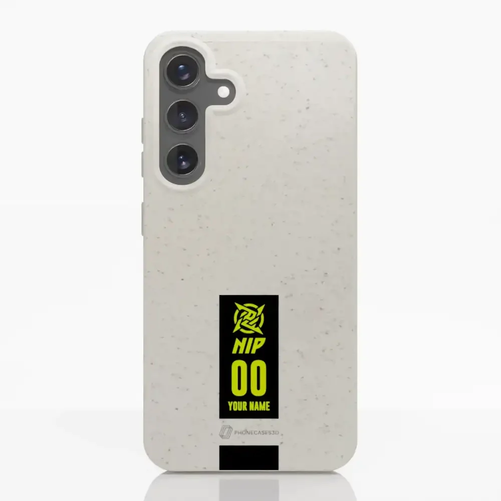Ninjas in Pyjamas Official Compostable Phone Case Gamertag White - Image 37