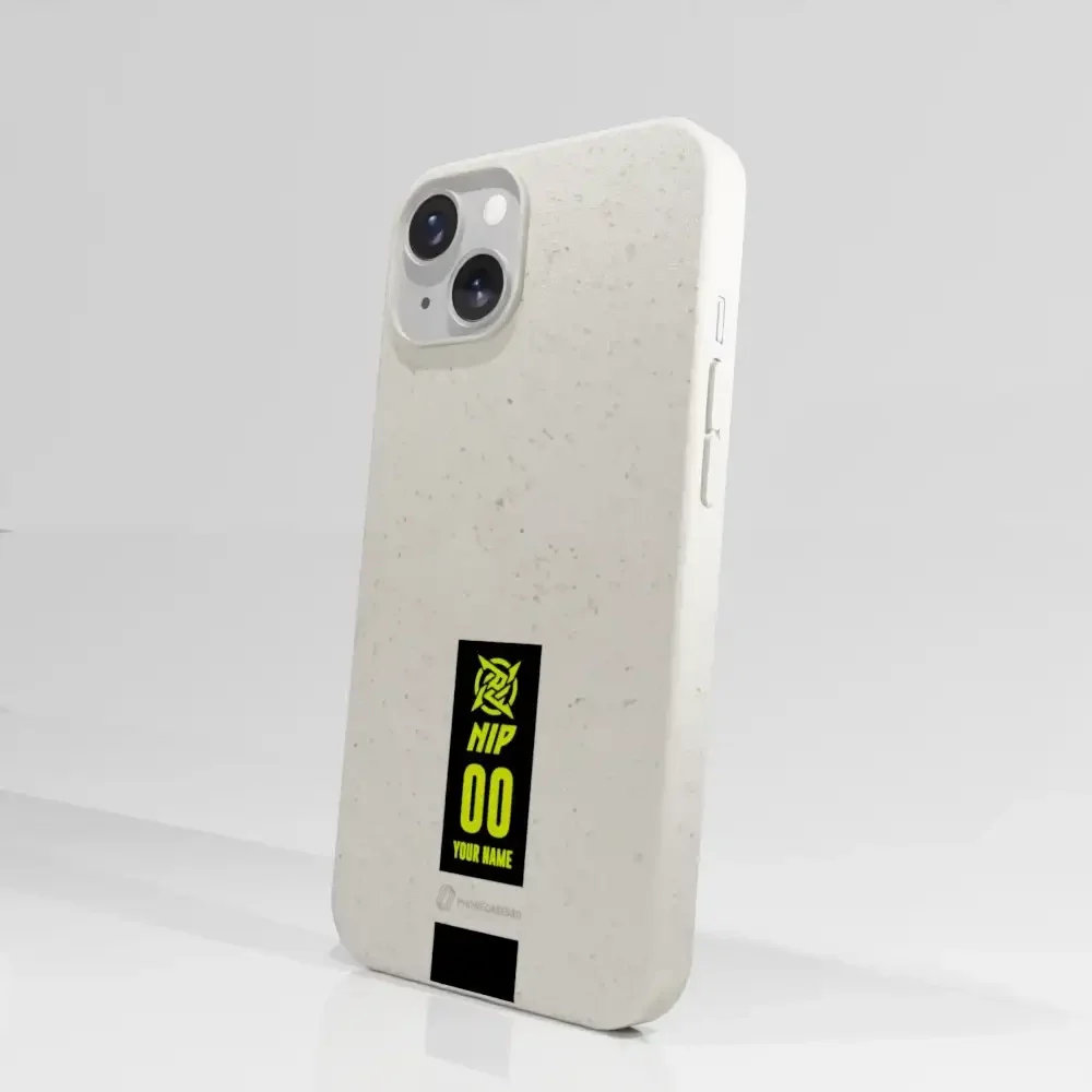 Ninjas in Pyjamas Official Compostable Phone Case Gamertag White - Image 54