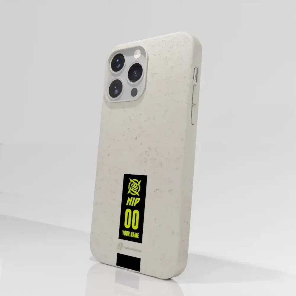 Ninjas in Pyjamas Official Compostable Phone Case Gamertag White - Image 57