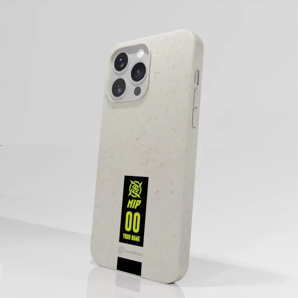 Ninjas in Pyjamas Official Compostable Phone Case Gamertag White - Image 61