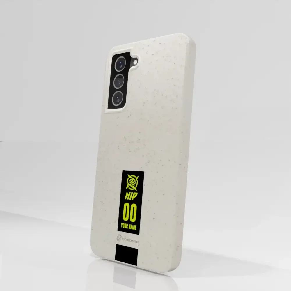 Ninjas in Pyjamas Official Compostable Phone Case Gamertag White - Image 66