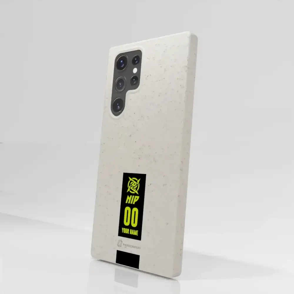 Ninjas in Pyjamas Official Compostable Phone Case Gamertag White - Image 71