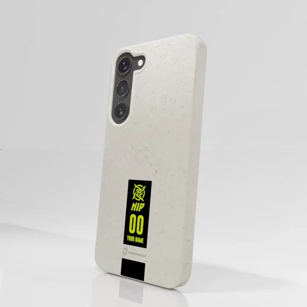 Ninjas in Pyjamas Official Compostable Phone Case Gamertag White - Image 72