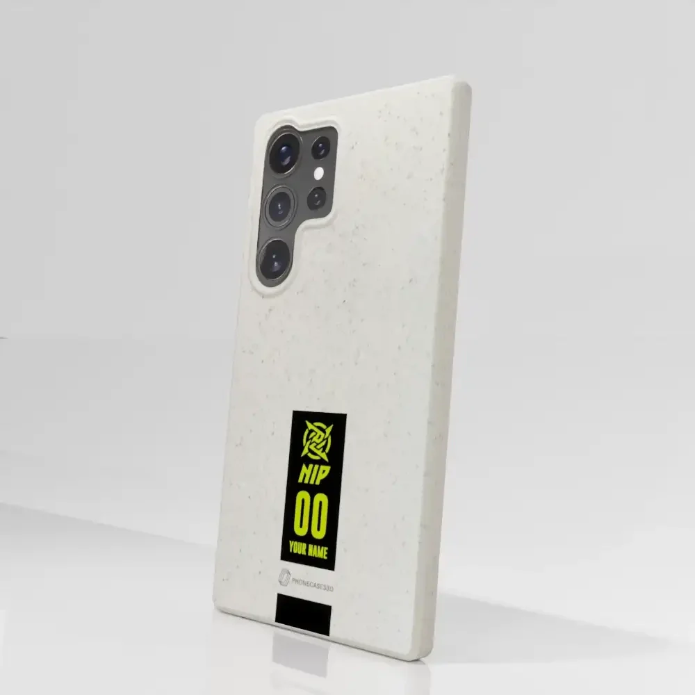 Ninjas in Pyjamas Official Compostable Phone Case Gamertag White - Image 77