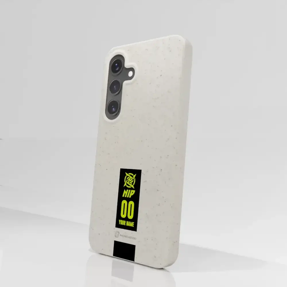 Ninjas in Pyjamas Official Compostable Phone Case Gamertag White - Image 78