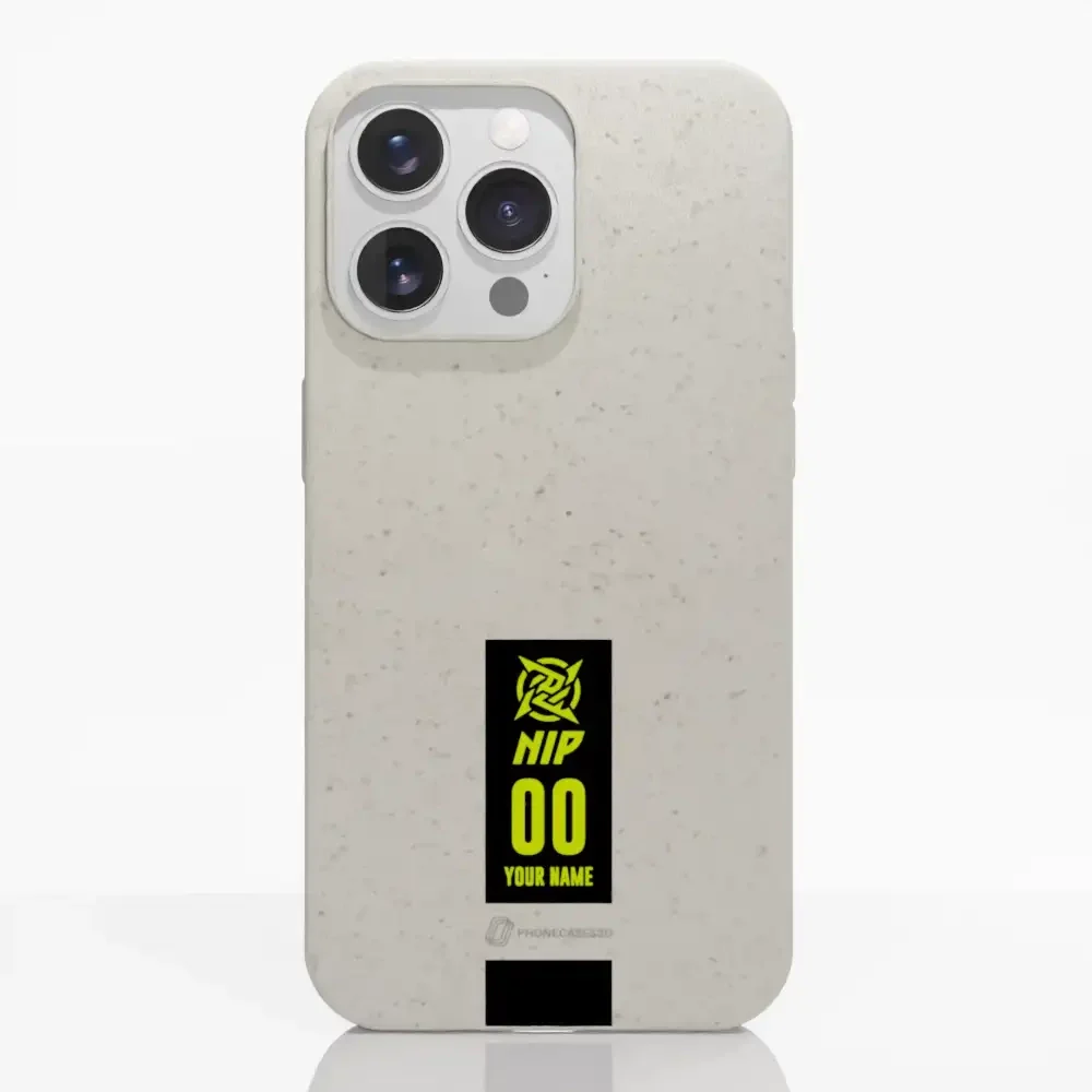 Ninjas in Pyjamas Official Compostable Phone Case Gamertag White - Image 8
