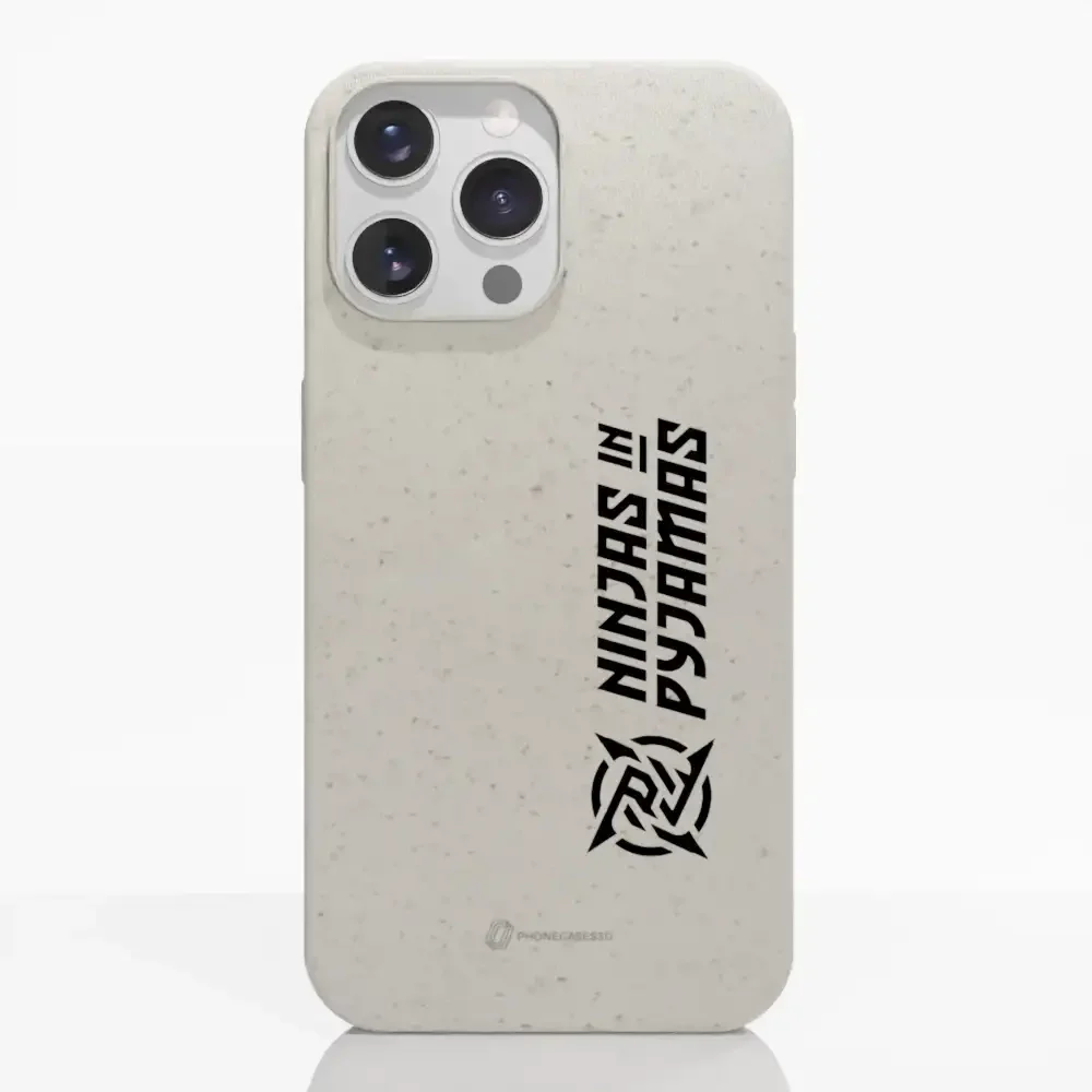 Ninjas in Pyjamas Official Compostable Phone Case Logo Stripe White - Image 12