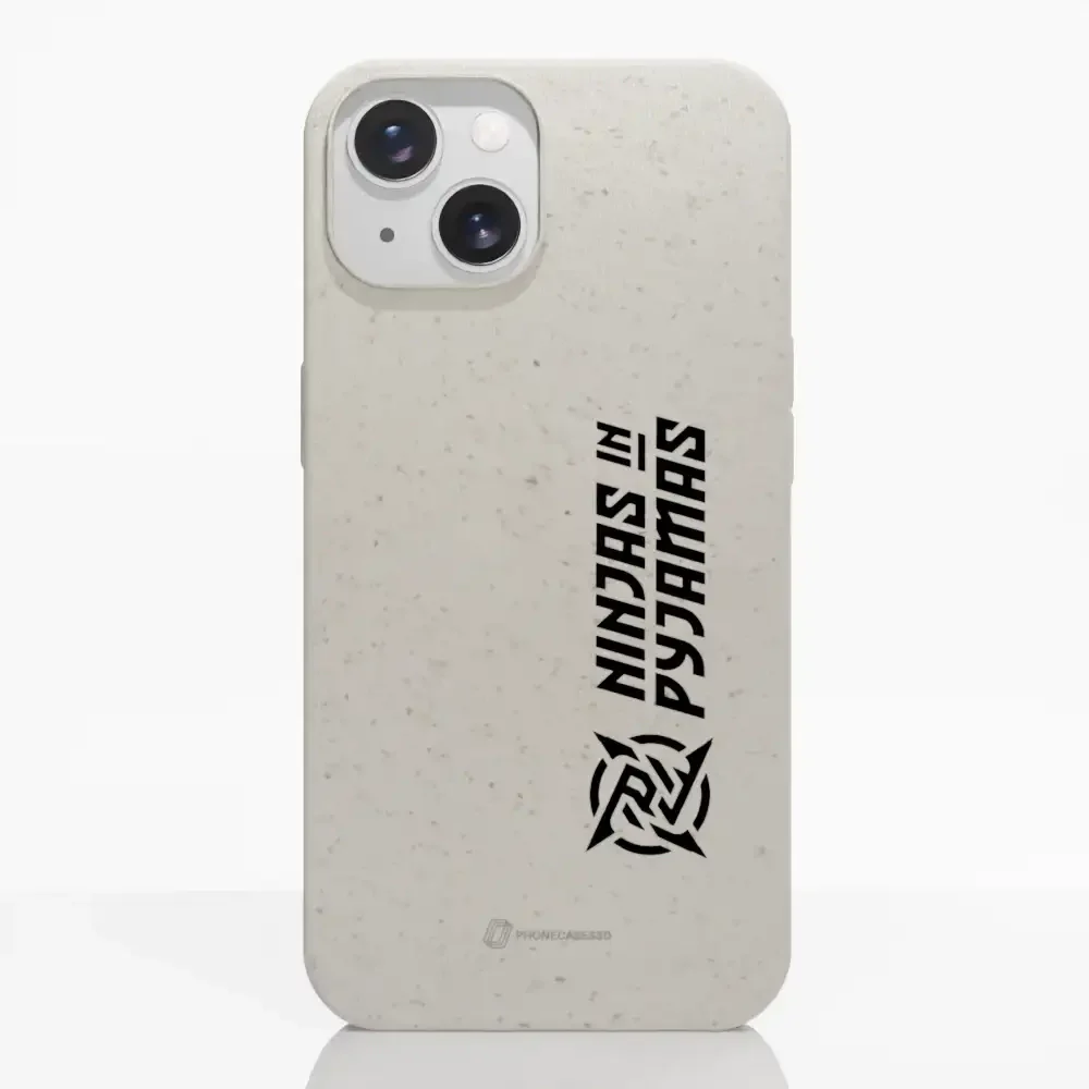 Ninjas in Pyjamas Official Compostable Phone Case Logo Stripe White - Image 14