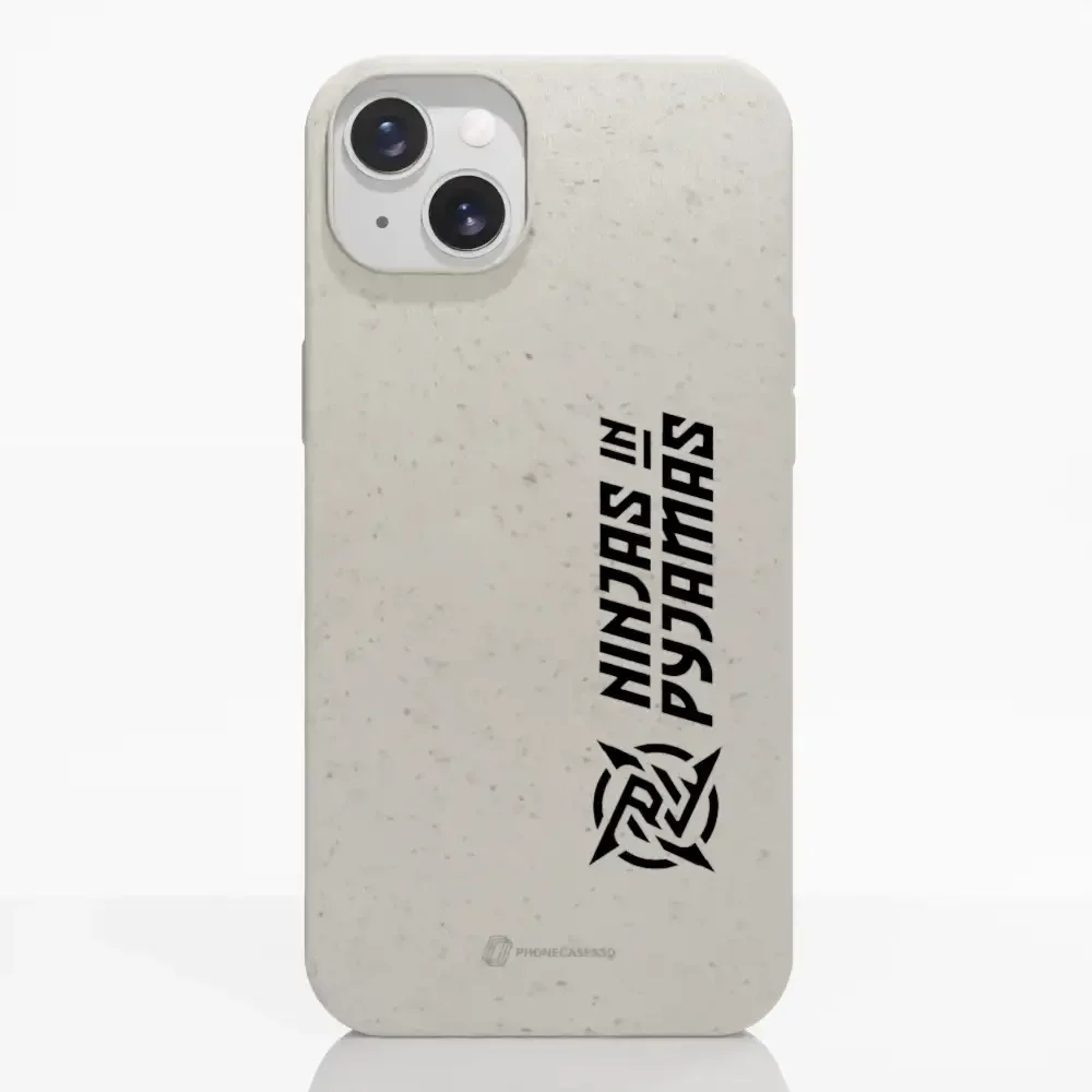 Ninjas in Pyjamas Official Compostable Phone Case Logo Stripe White - Image 15