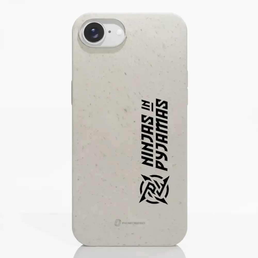 Ninjas in Pyjamas Official Compostable Phone Case Logo Stripe White - Image 19