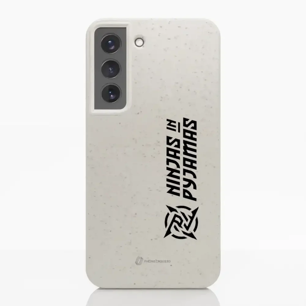 Ninjas in Pyjamas Official Compostable Phone Case Logo Stripe White - Image 27