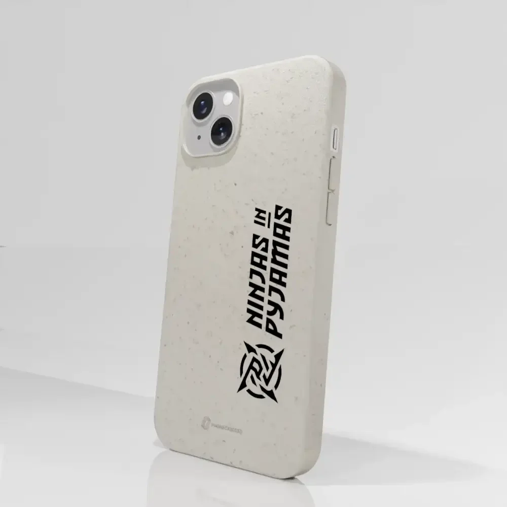 Ninjas in Pyjamas Official Compostable Phone Case Logo Stripe White - Image 57
