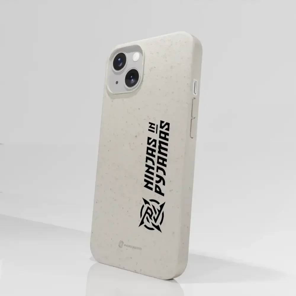 Ninjas in Pyjamas Official Compostable Phone Case Logo Stripe White - Image 60
