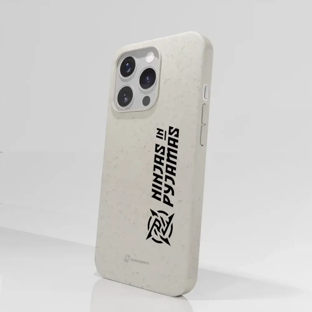 Ninjas in Pyjamas Official Compostable Phone Case Logo Stripe White - Image 62