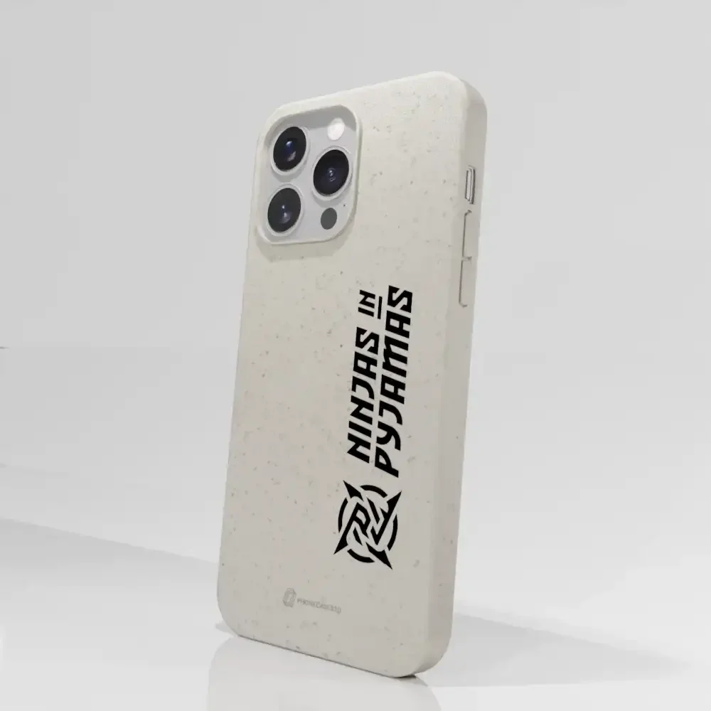 Ninjas in Pyjamas Official Compostable Phone Case Logo Stripe White - Image 67