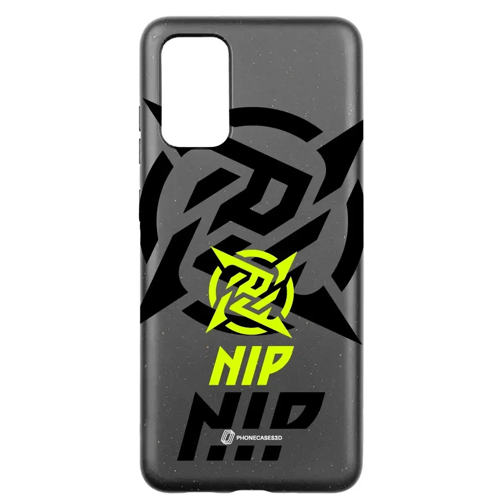 Ninjas in Pyjamas Official Compostable Phone Case Stealth Logo Black Yellow - Image 28