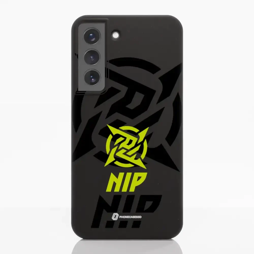 Ninjas in Pyjamas Official Compostable Phone Case Stealth Logo Black Yellow - Image 33