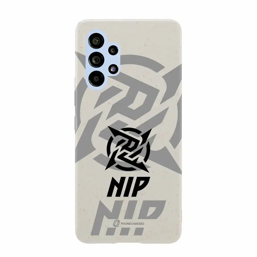 Ninjas in Pyjamas Official Compostable Phone Case Stealth Logo White - Image 43