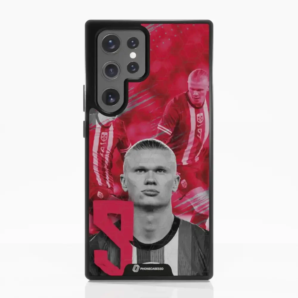 Norges Fotballforbund Official 3D Phone Case Design Haaland 141 - Image 59